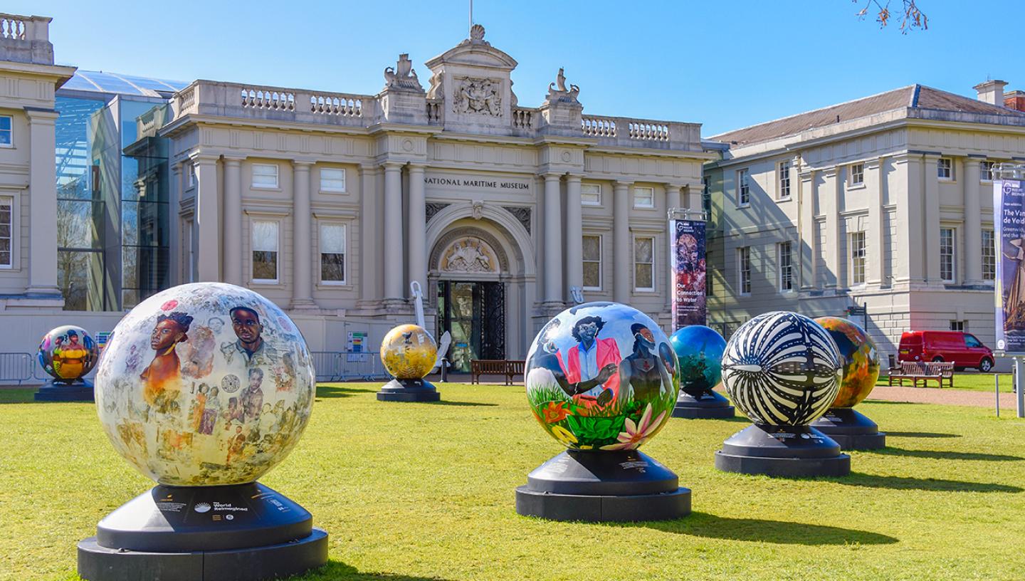 The World Reimagined Outdoor Art at National Maritime Museum